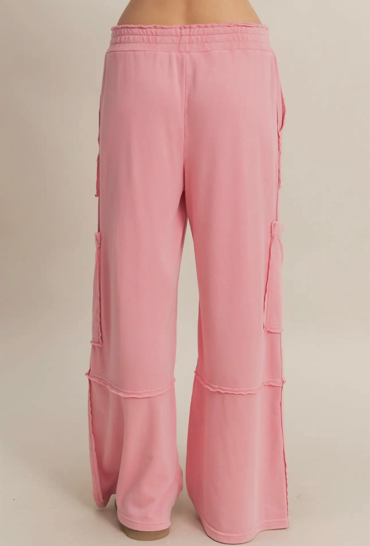 Mineral Washed Cargo Sweatpants