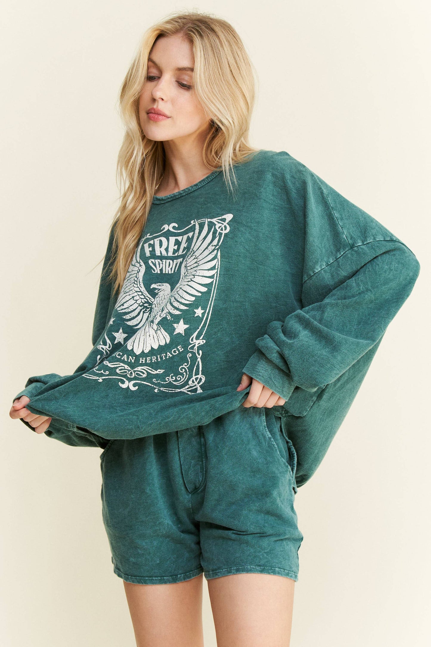 Mineral Washed Free Spirit Sweatshirt