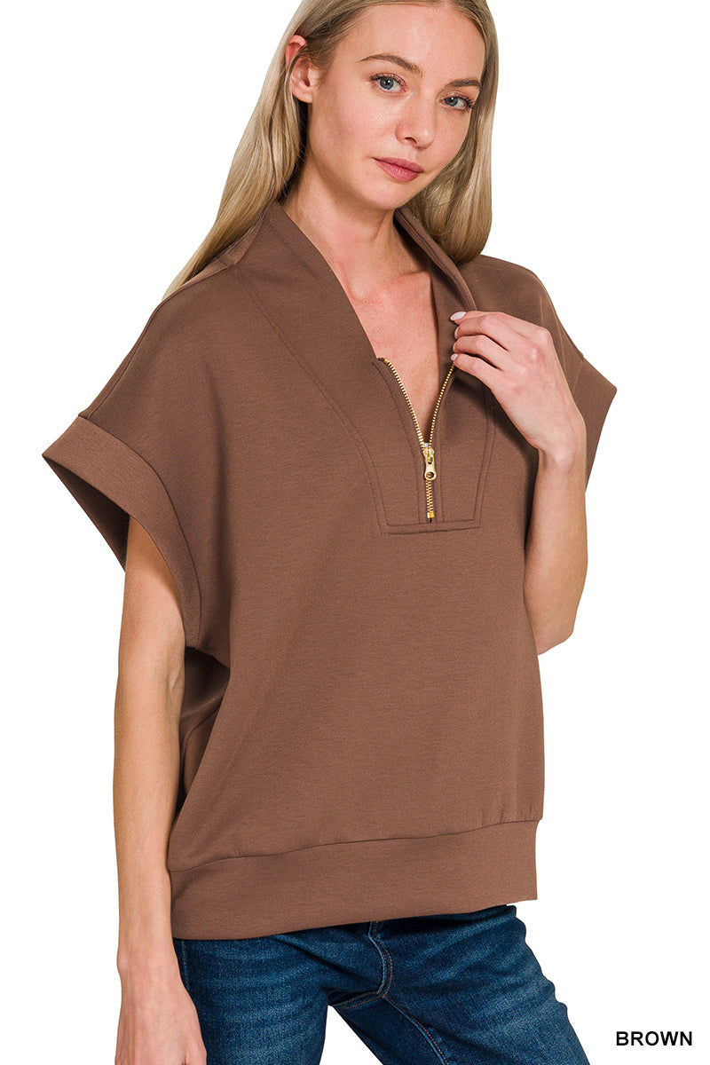 Half Zip Scuba Vest
