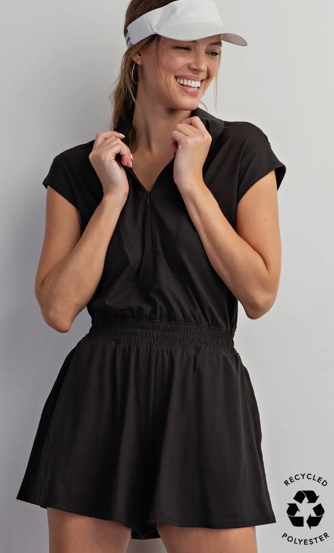 Cristy Collared Romper