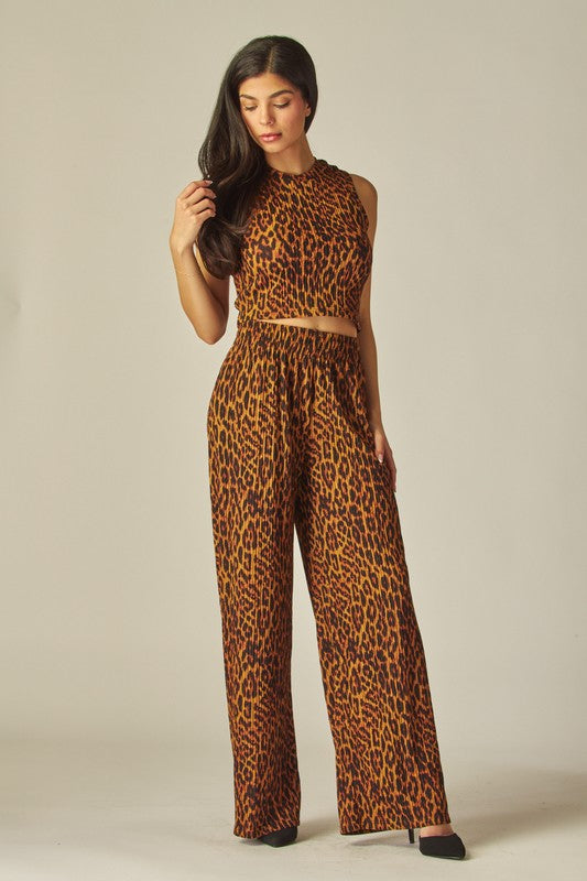 Crinkle Loungewear Set