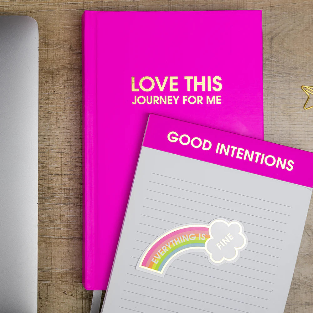 Love This Journey For Me- Fuschia Hardcover Journal