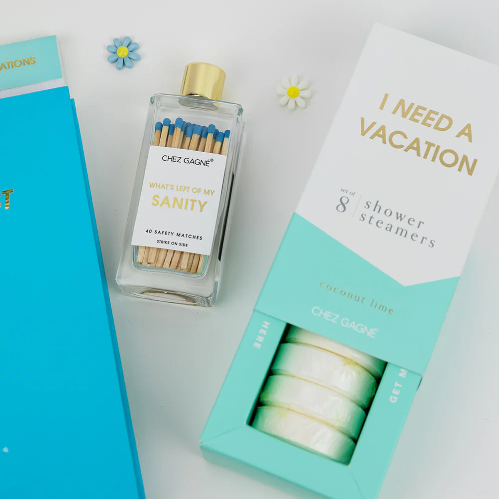 I Need a Vacation- Shower Steamer- Coconut Lime