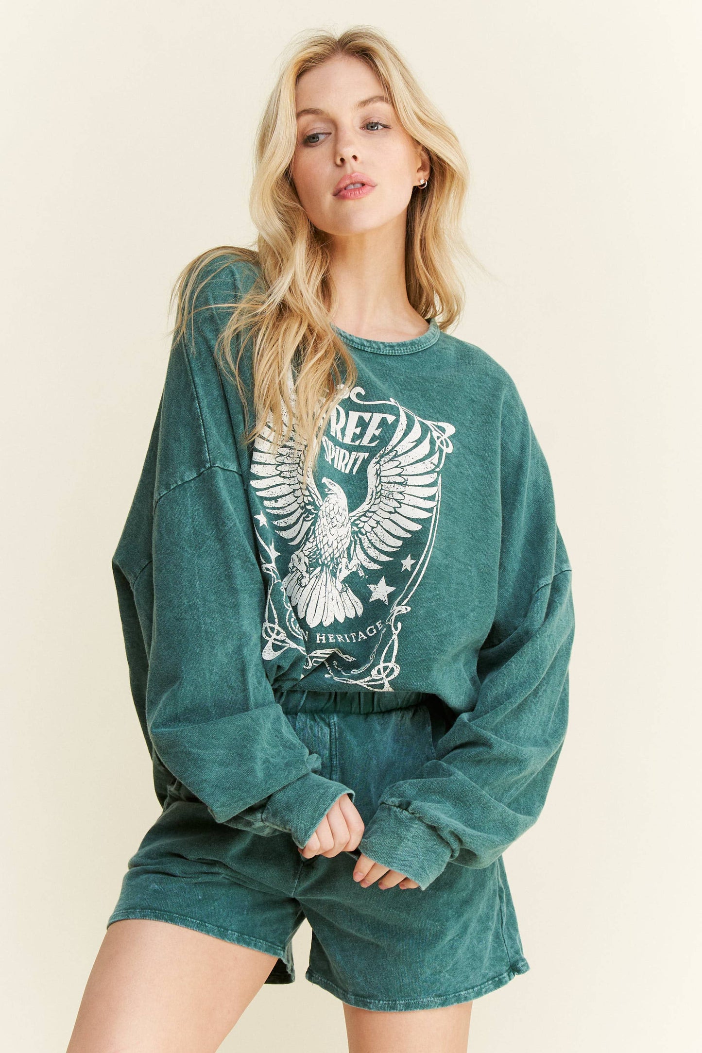 Mineral Washed Free Spirit Sweatshirt