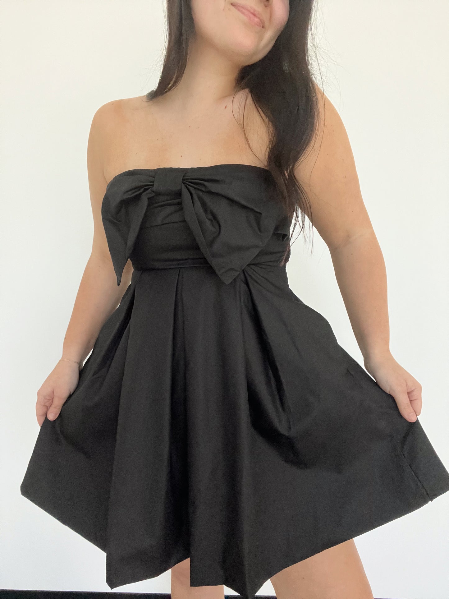 Bianca Big Bow Dress