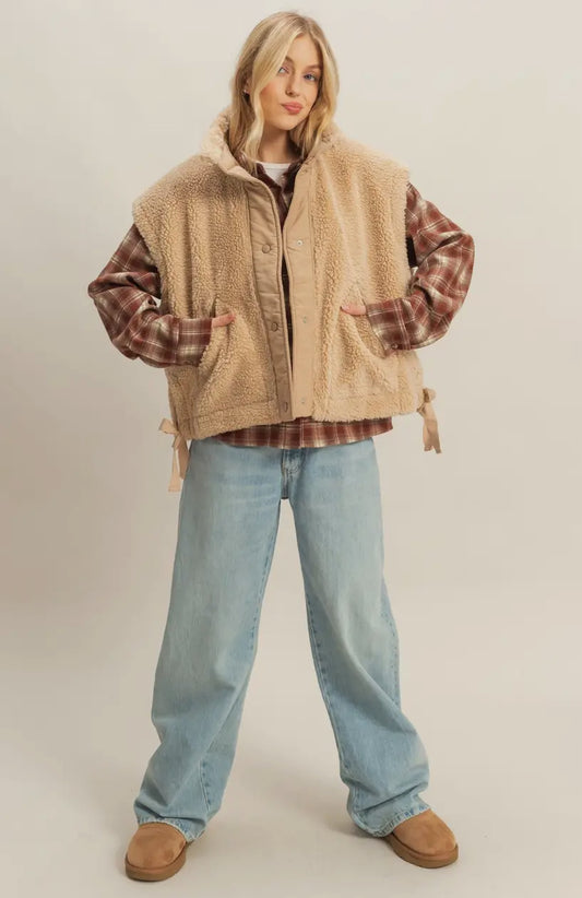 Cozy Sherpa Vest