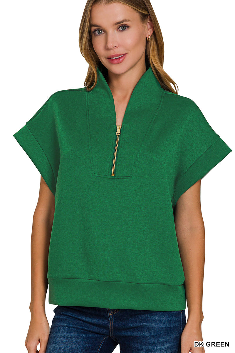 Half Zip Scuba Vest