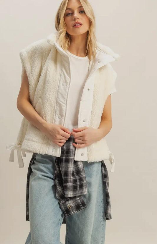 Cozy Sherpa Vest