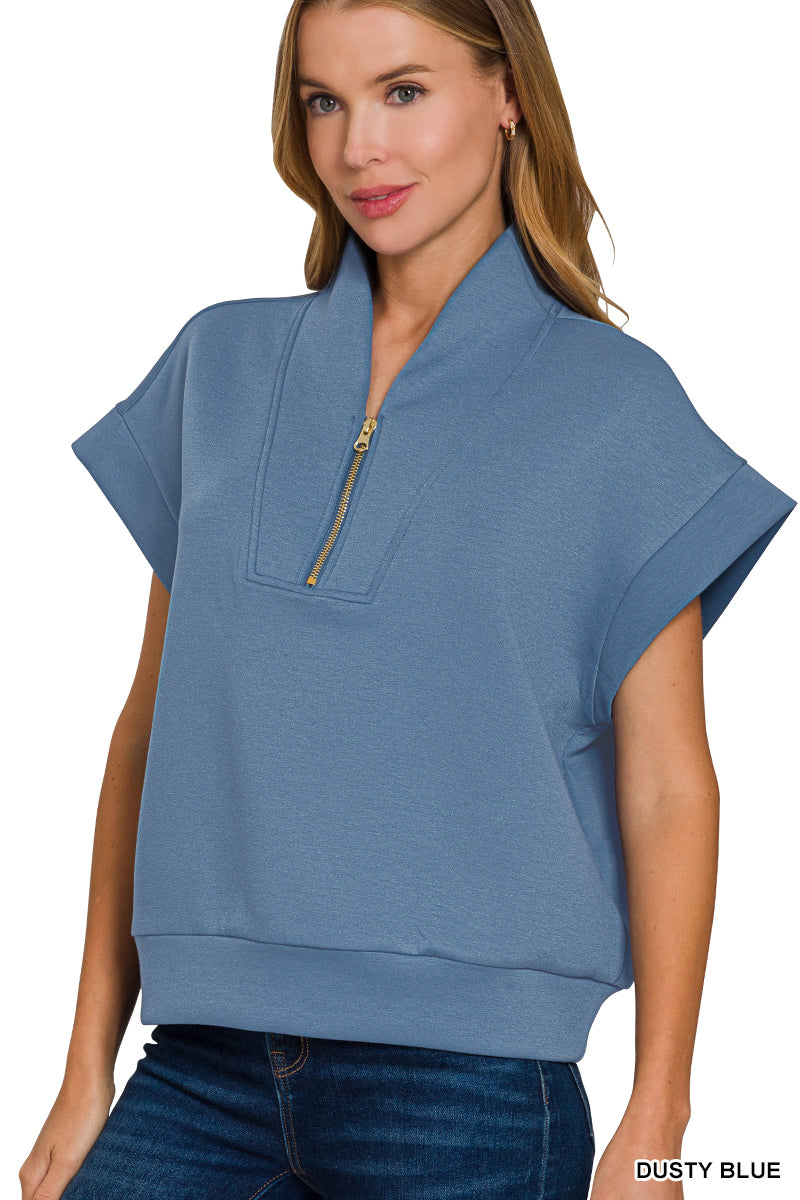 Half Zip Scuba Vest
