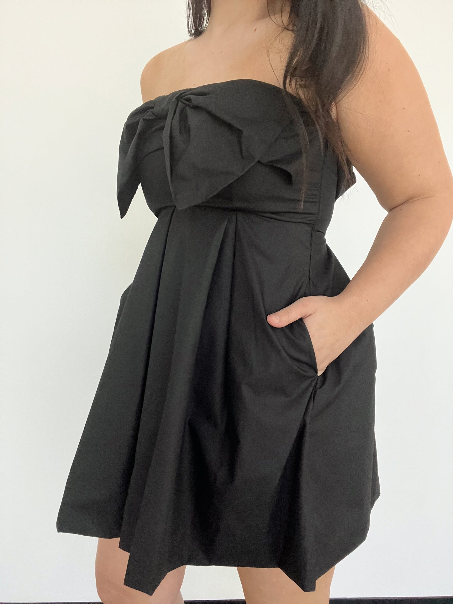 Bianca Big Bow Dress