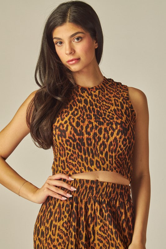 Crinkle Loungewear Set