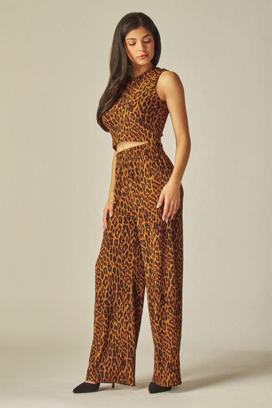 Crinkle Loungewear Set