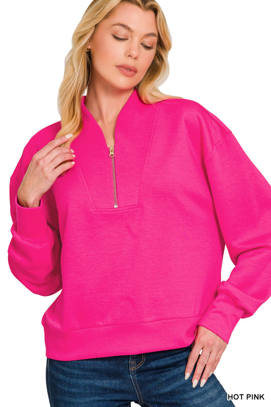 Scuba Half Zip Pullover