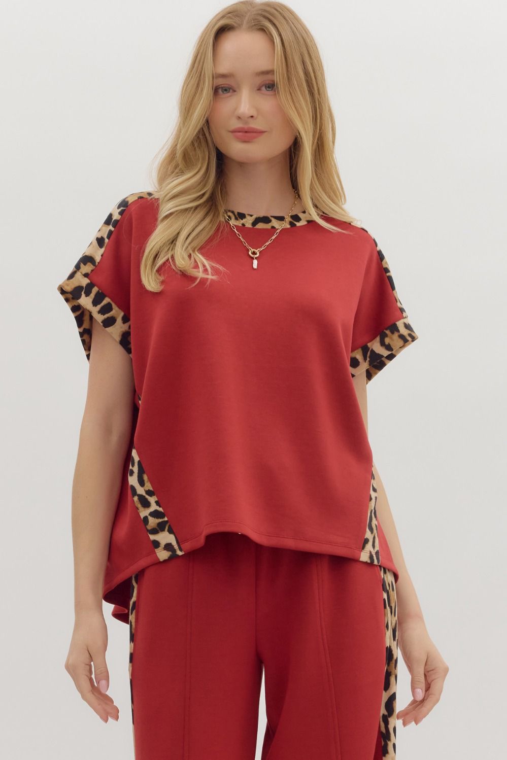 Leopard Trim Scuba Set