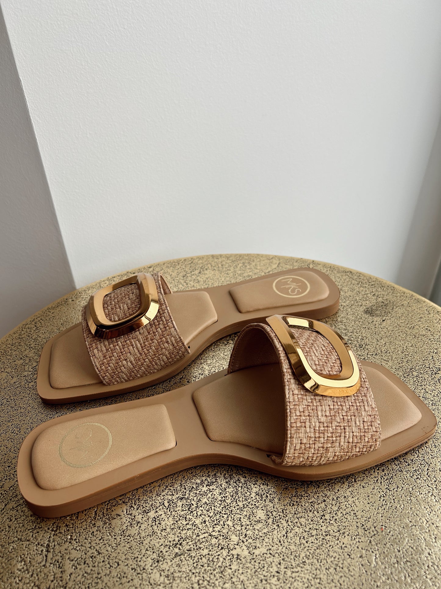 Gia Sandals- Natural