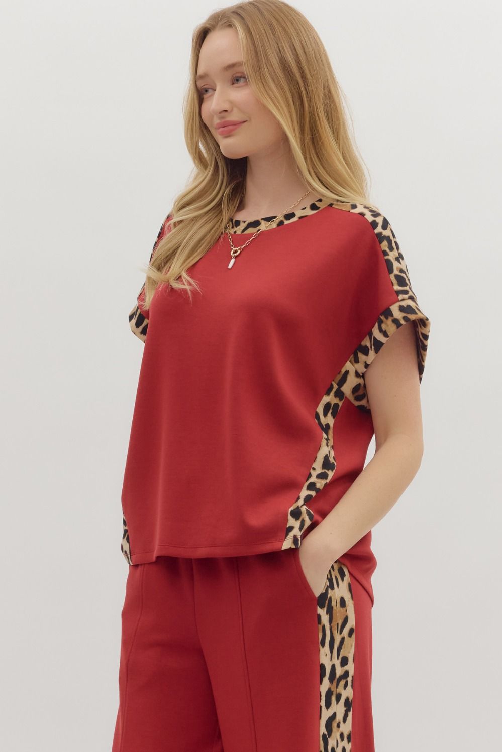 Leopard Trim Scuba Set