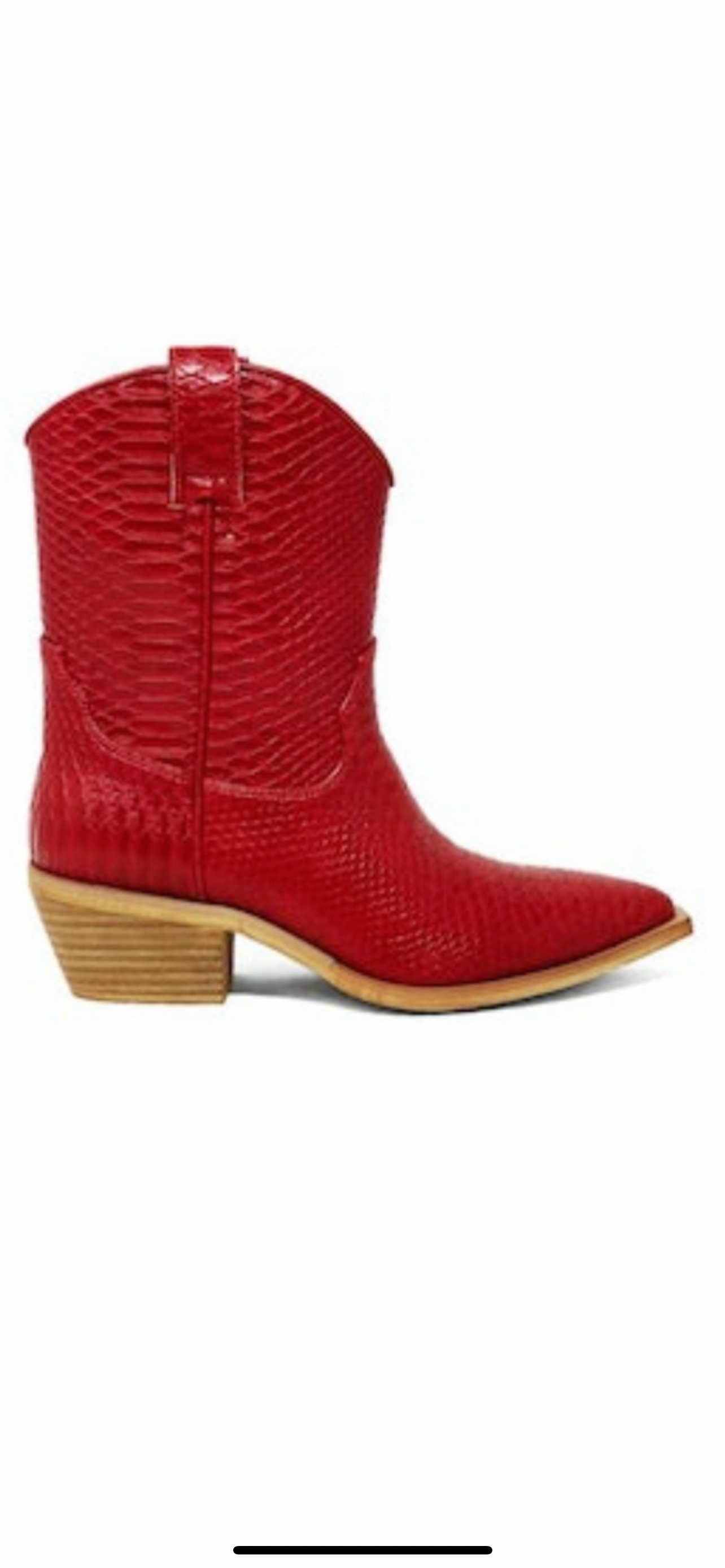 Red Snakeskin Cowgirl Boots