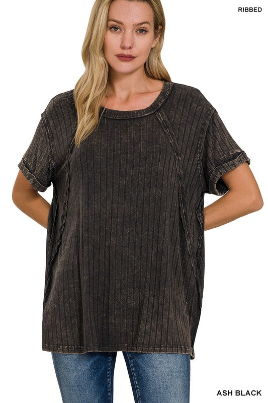 Rayne Ribbed Shirt