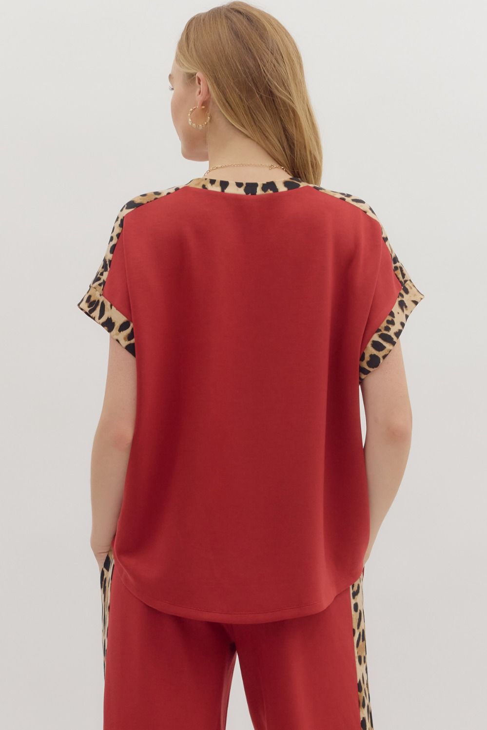 Leopard Trim Scuba Set