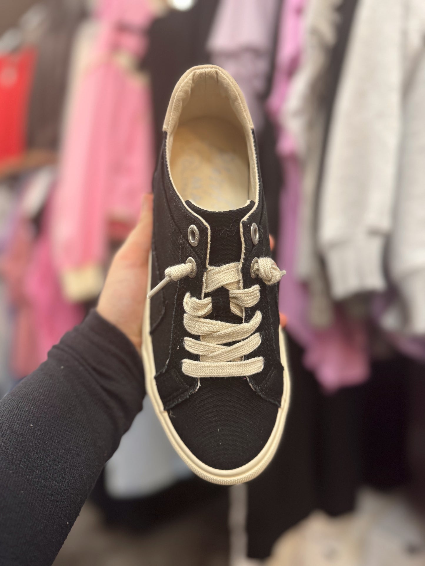 Black Slip On Blowfish Sneakers