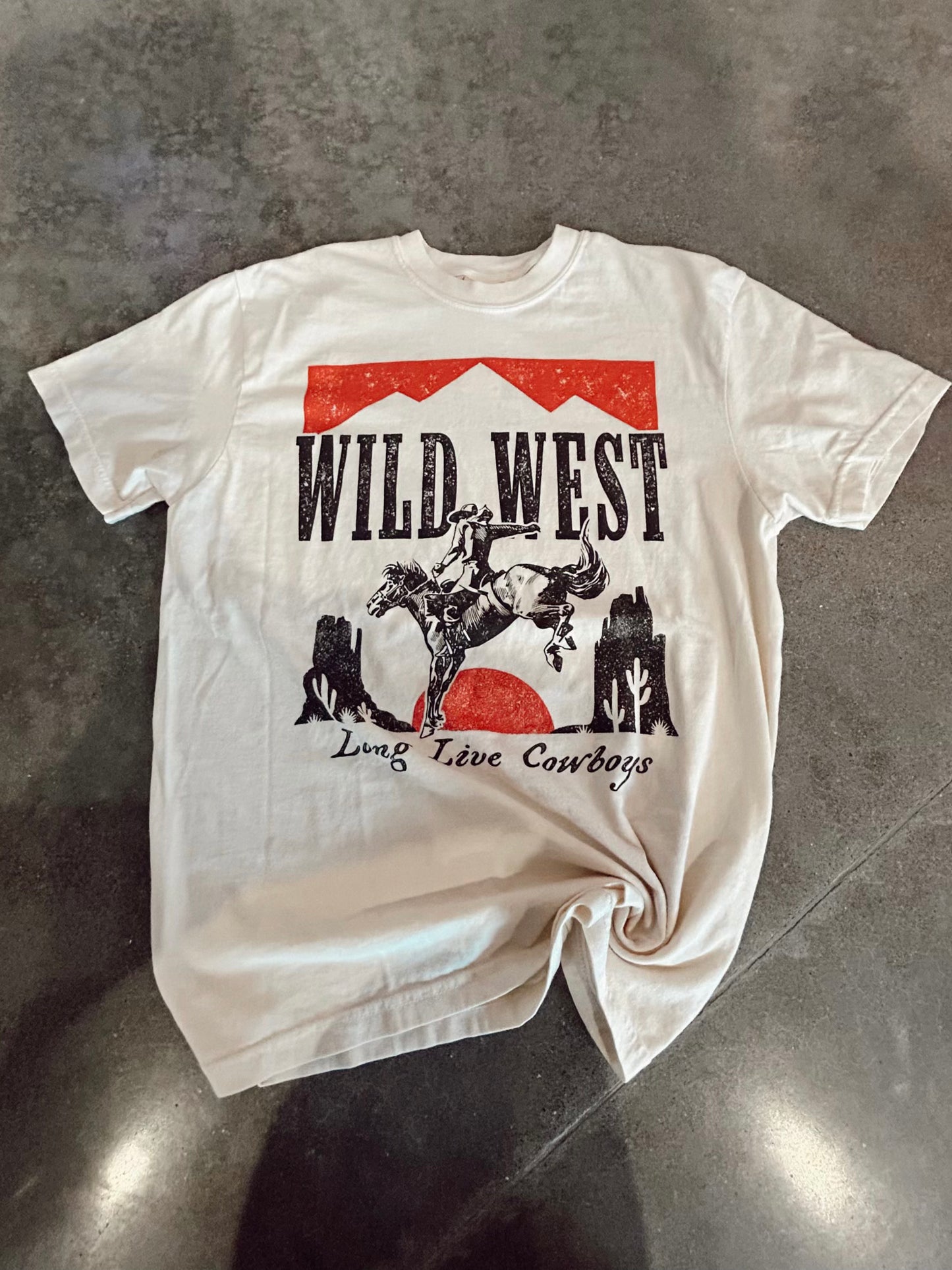 Wild West Cowboy Graphic Tee