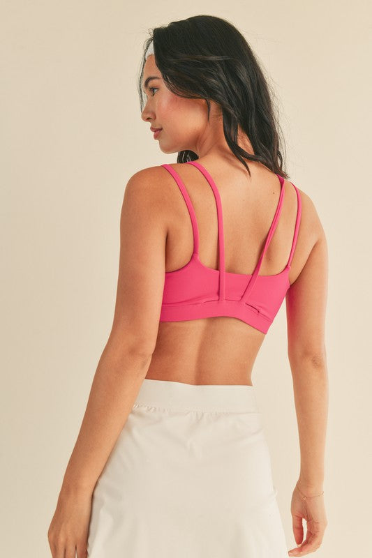 Padded Strappy Sports Bra