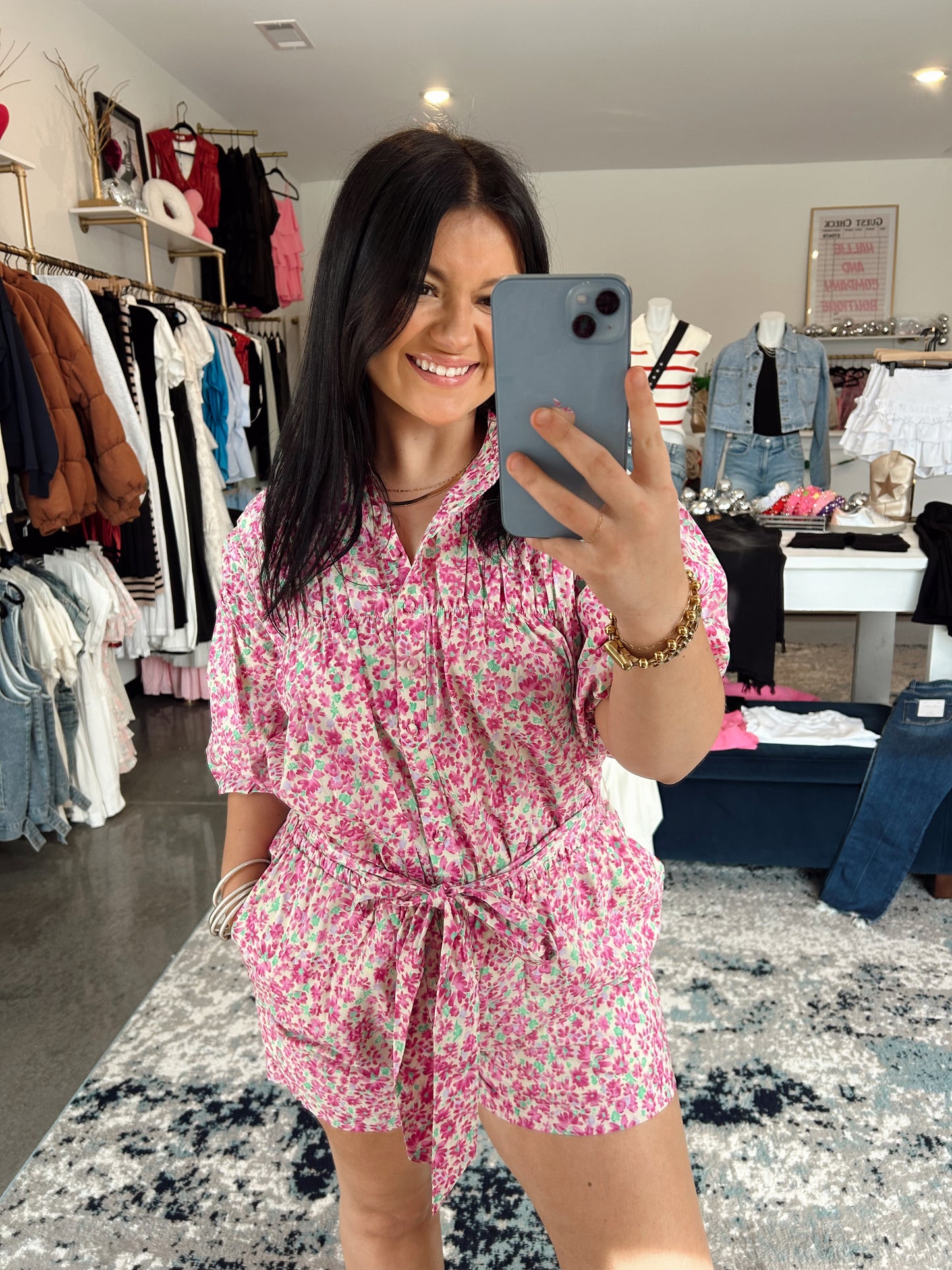 Francis Floral Romper