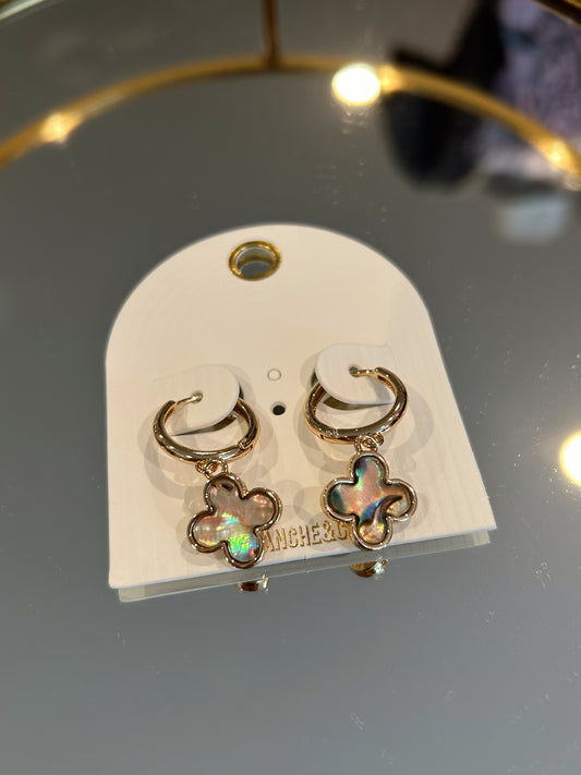 Moroccan Shape Hoop Earrings