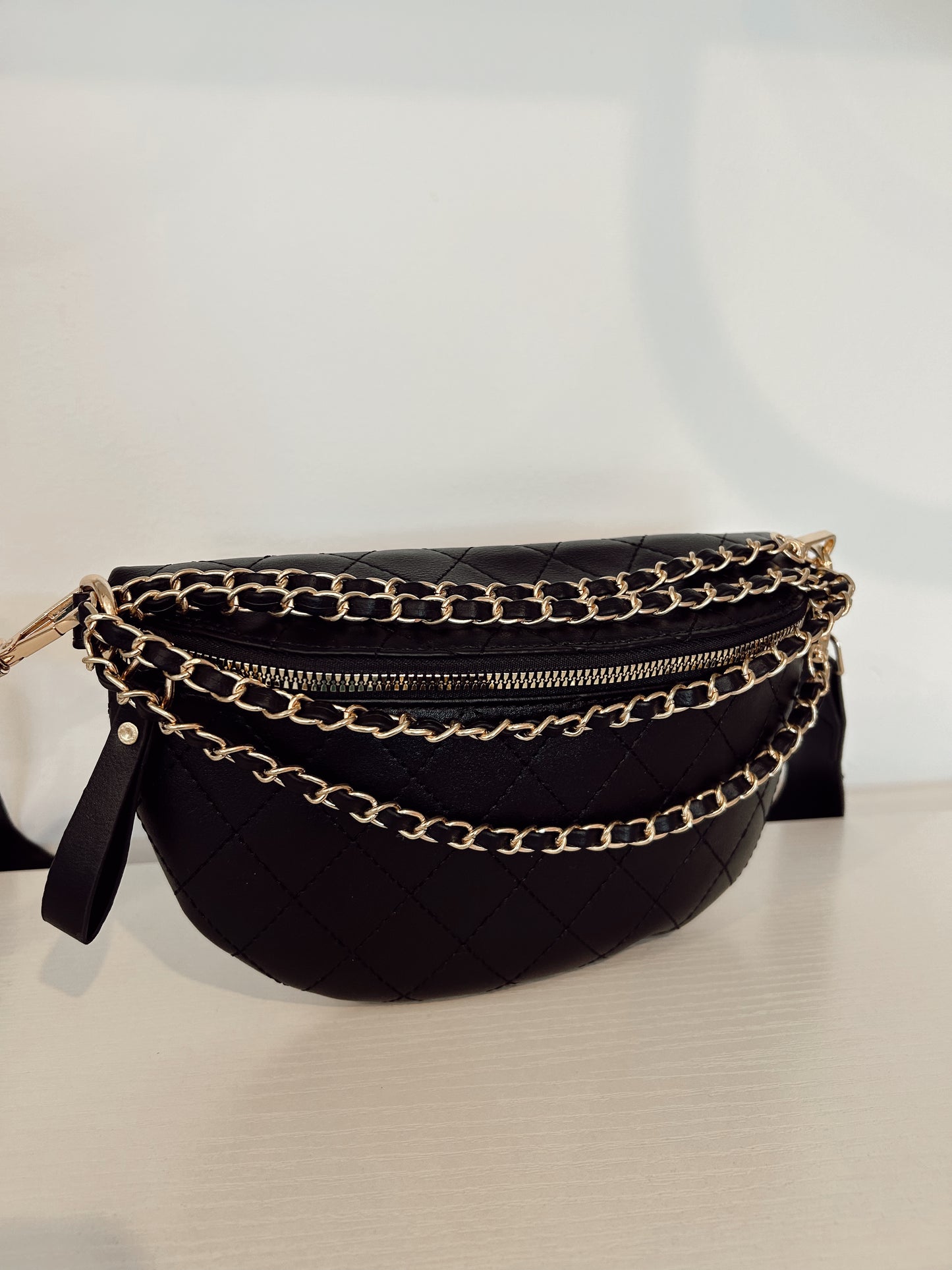 Belline Chain Accent Convertible Sling