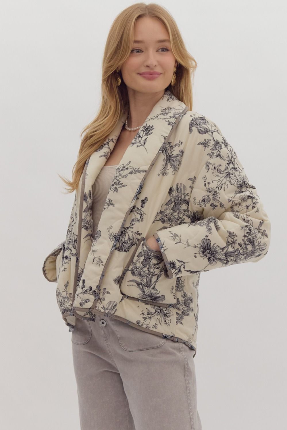 Faith Floral Jacket