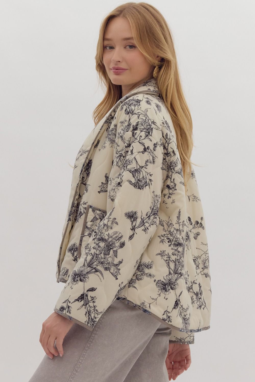 Faith Floral Jacket