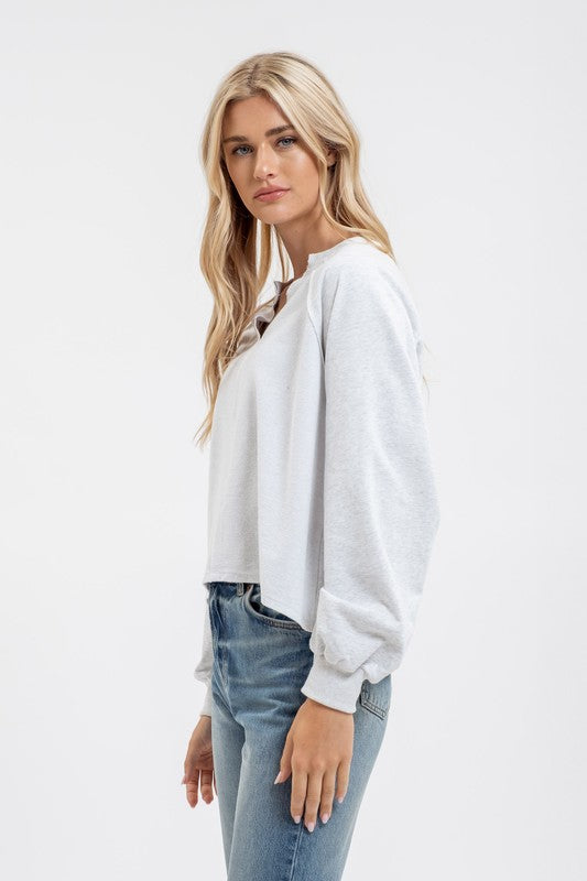 Ronda Relaxed Knit Top