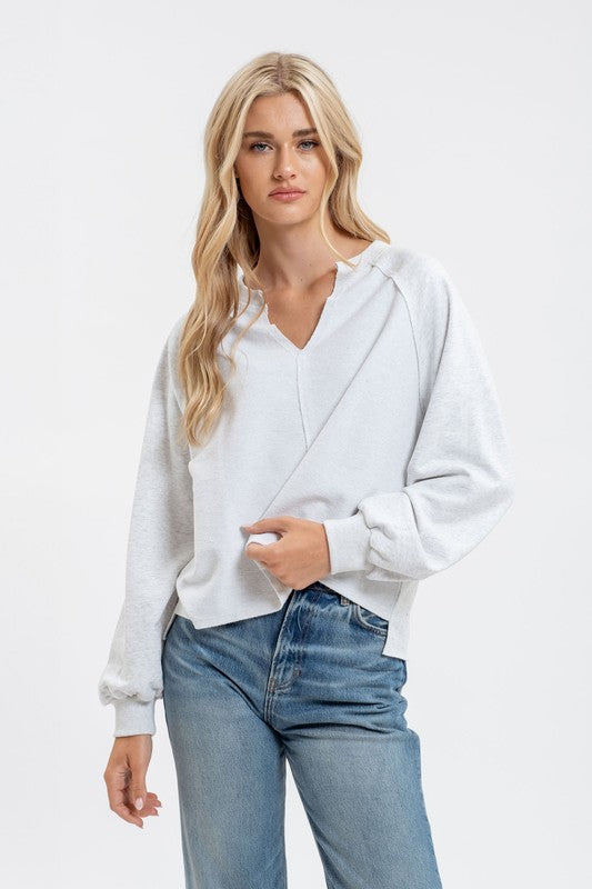 Ronda Relaxed Knit Top