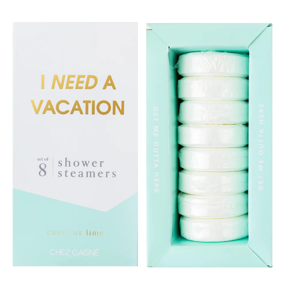 I Need a Vacation- Shower Steamer- Coconut Lime