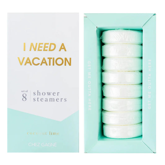 I Need a Vacation- Shower Steamer- Coconut Lime