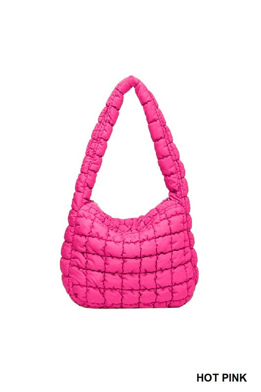 Puff Quilted Crossbody Shoulder Bag