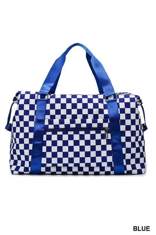 Checkered Tote Bag