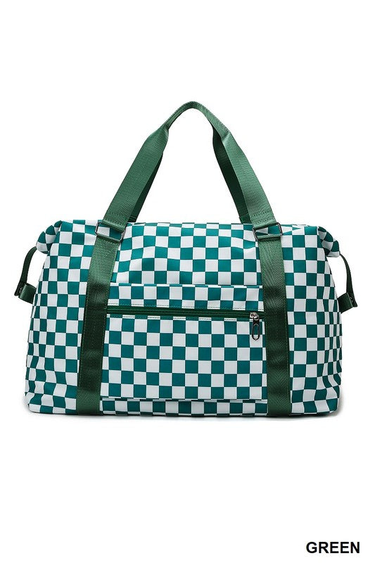 Checkered Tote Bag