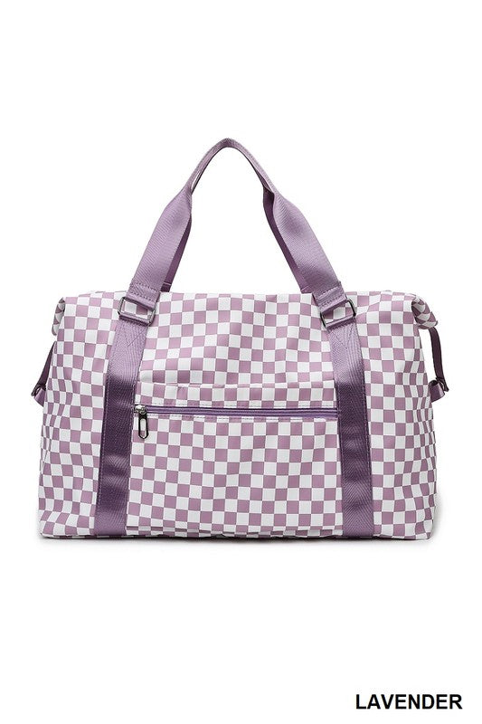 Checkered Tote Bag