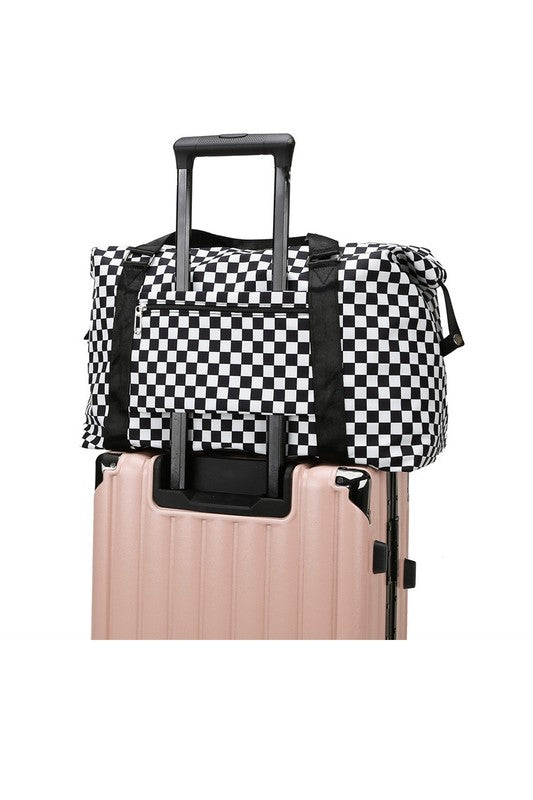 Checkered Tote Bag