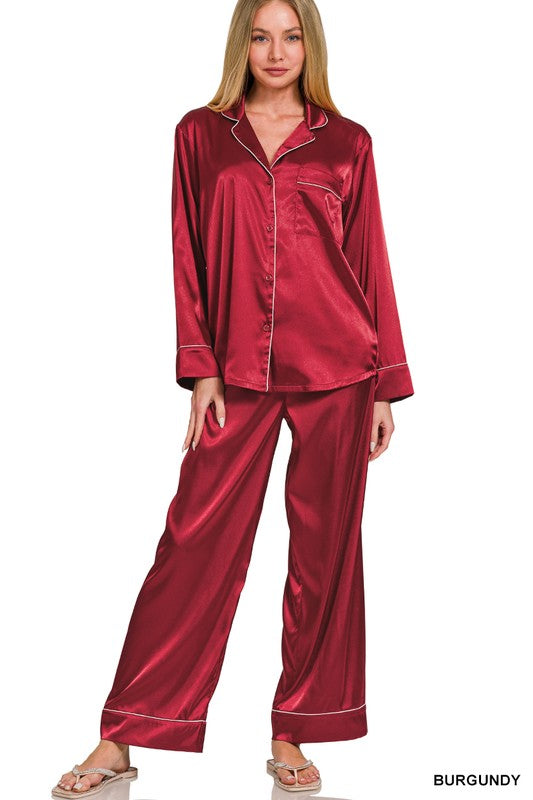 Sydney Satin Pajamas