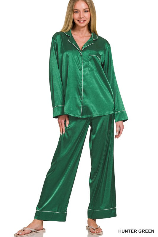 Sydney Satin Pajamas