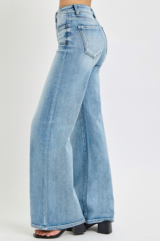 Millie Mid Rise Wide Jeans