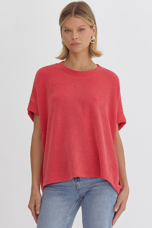 Ramona Ribbed Tee