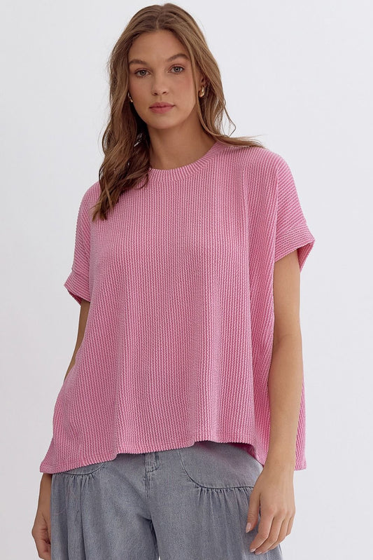 Ramona Ribbed Tee