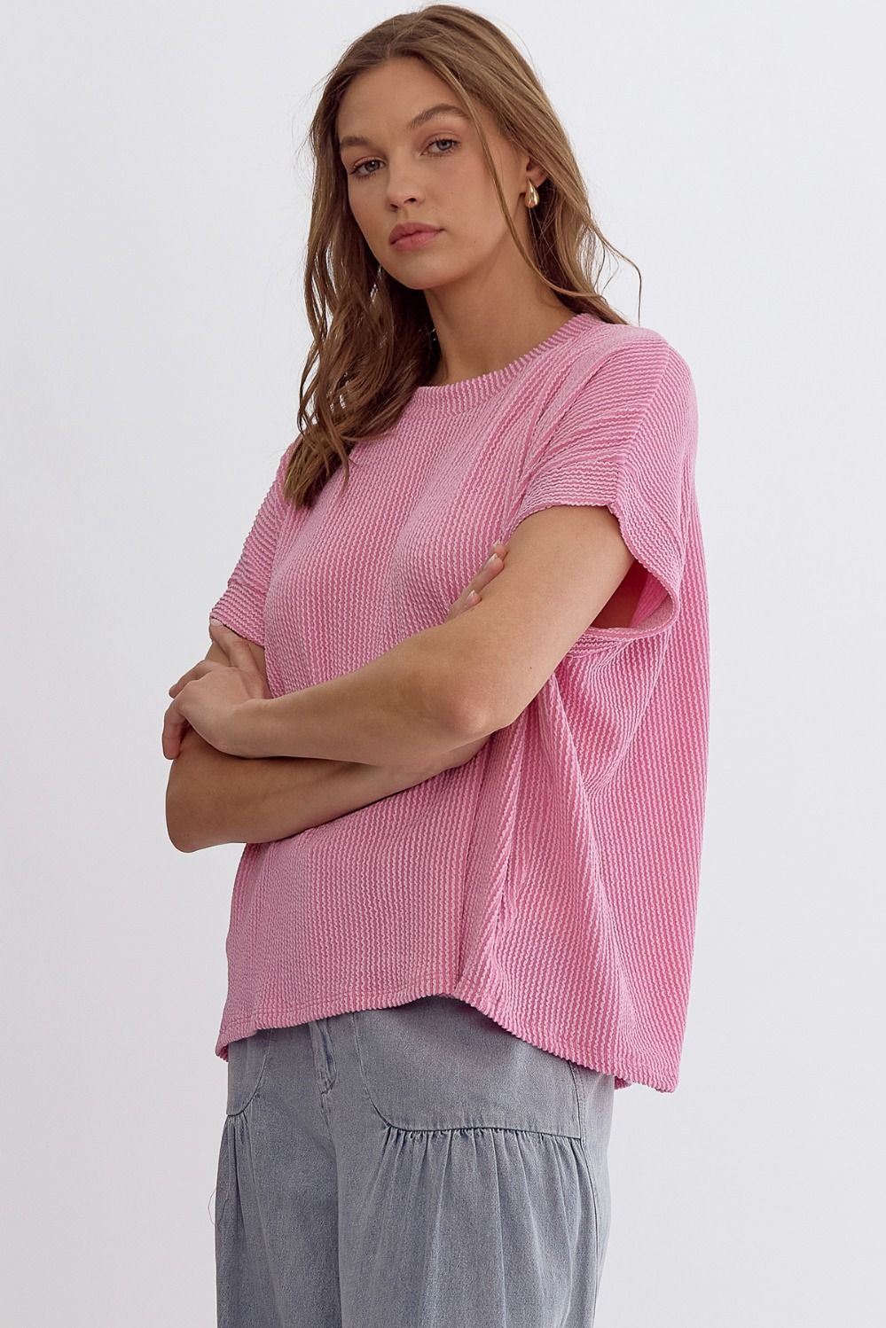 Ramona Ribbed Tee