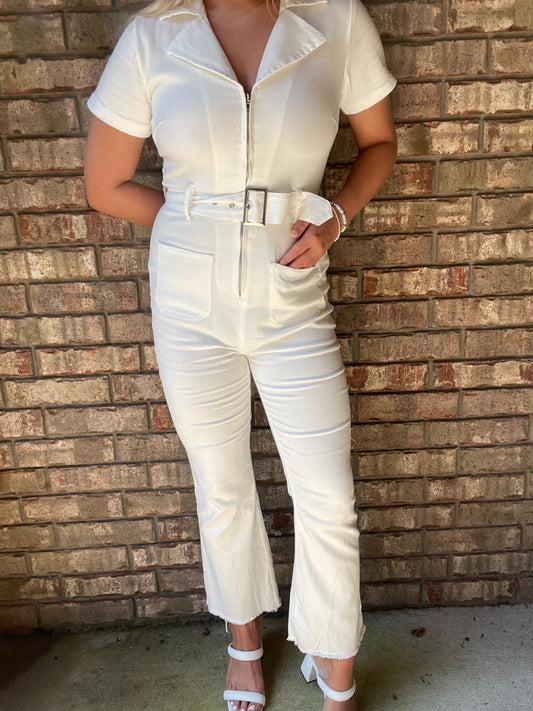 Weslynn White Romper