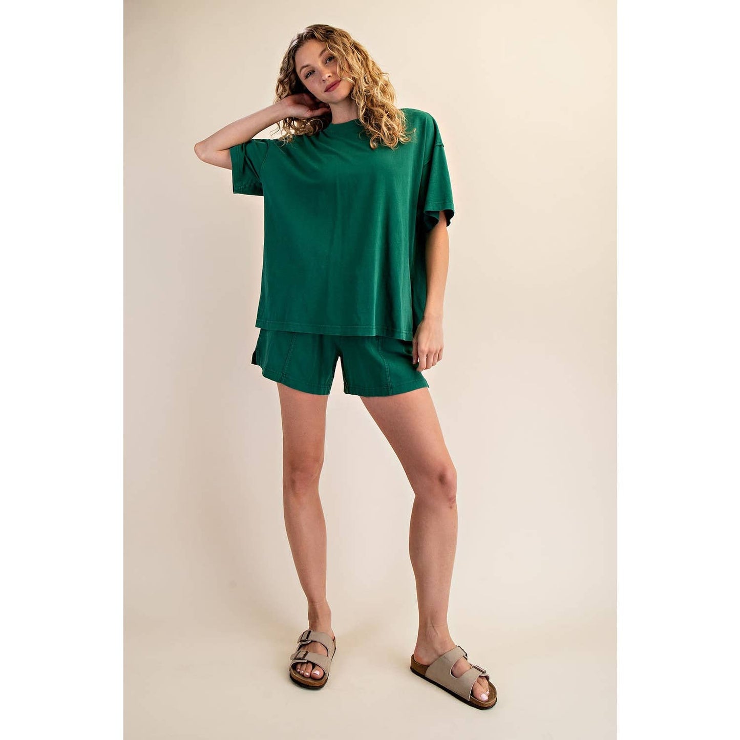 Mineral Washed Cotton Top