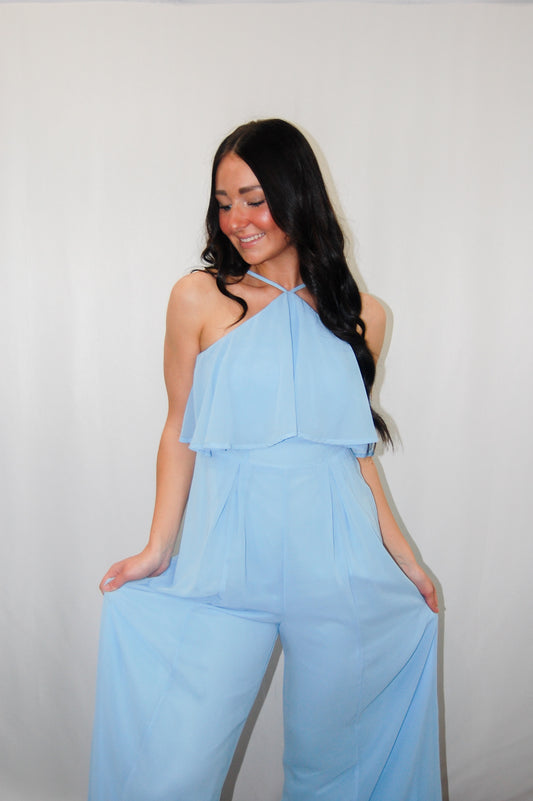 Light Blue Jumpsuit